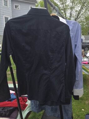 Banana Republic Black Button Down Shirt